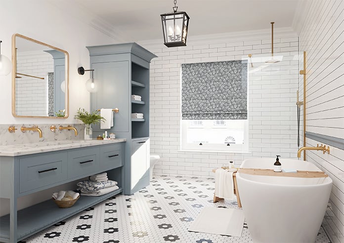 Sandbank, Seashell - Motorised Roman Blind - Image 6